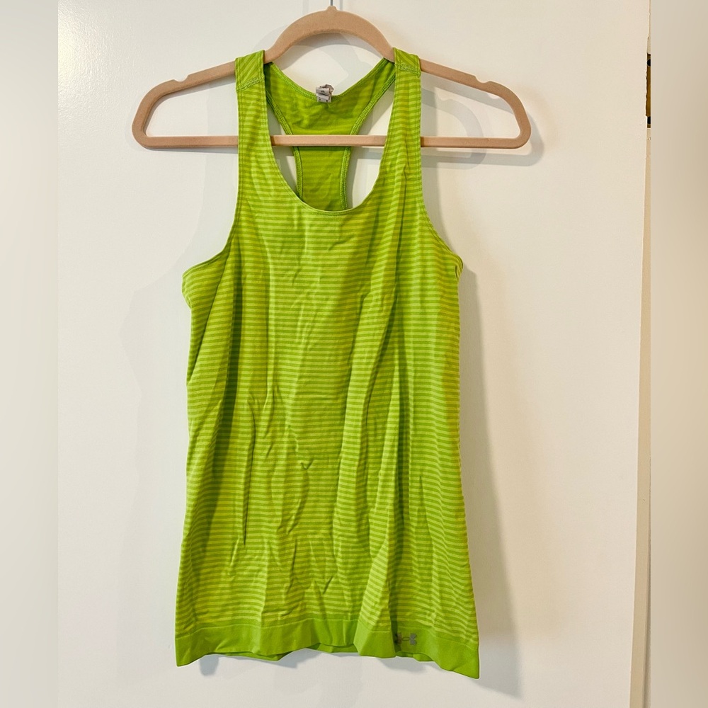 Under Armour Heat Gear Green Tank Top